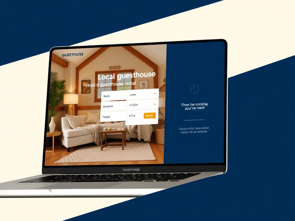 Exemplo de site para Alojamento local: Casa da Vila